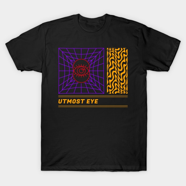 utmost eye T-Shirt by Vintage Oldschool Apparel 